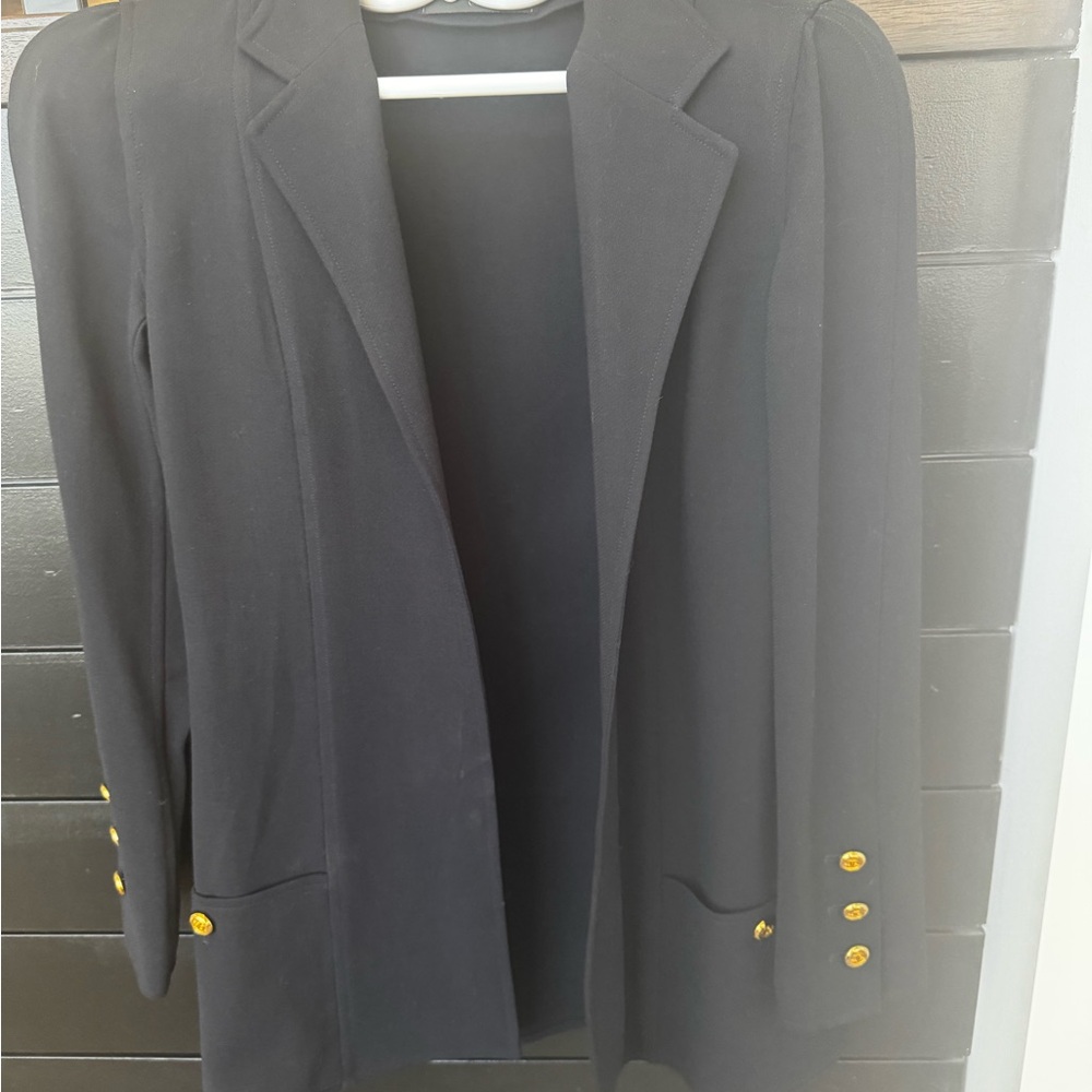 CHANEL Boutique Dark Navy Jacket